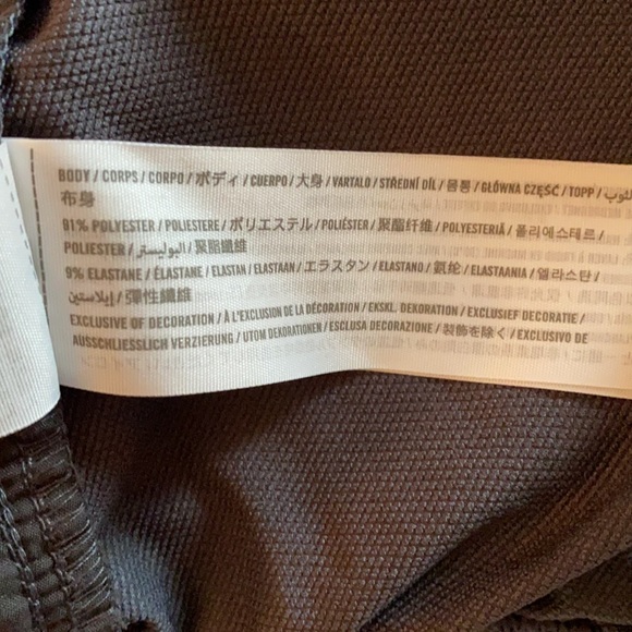 NWT Abercrombie & Fitch gray high rise wind pant joggers - Picture 14 of 15